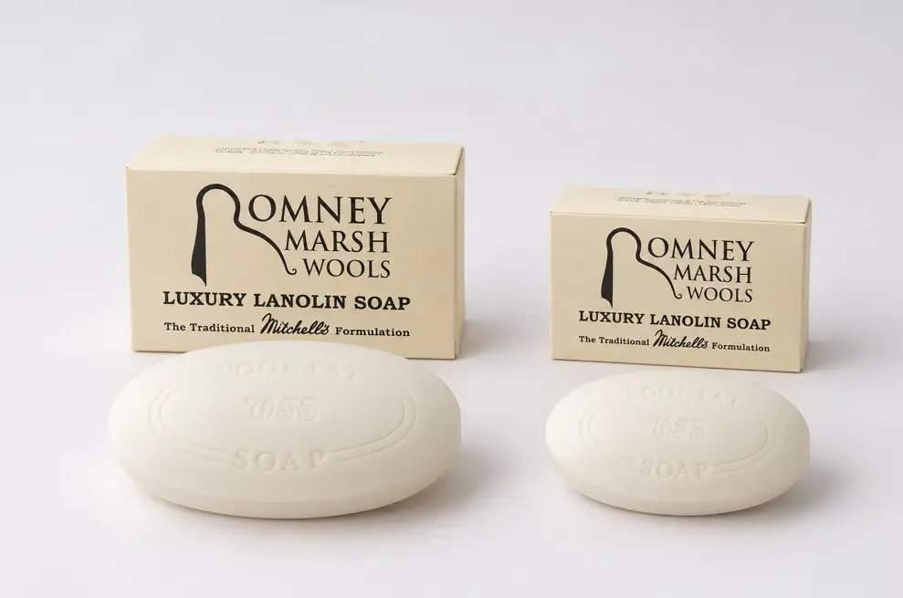 Luxury Lanolin Wool Fat Soap – 75g or 150g