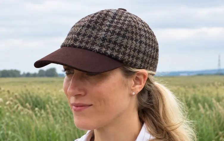 British Romney Wool Bardsley Baseball Cap